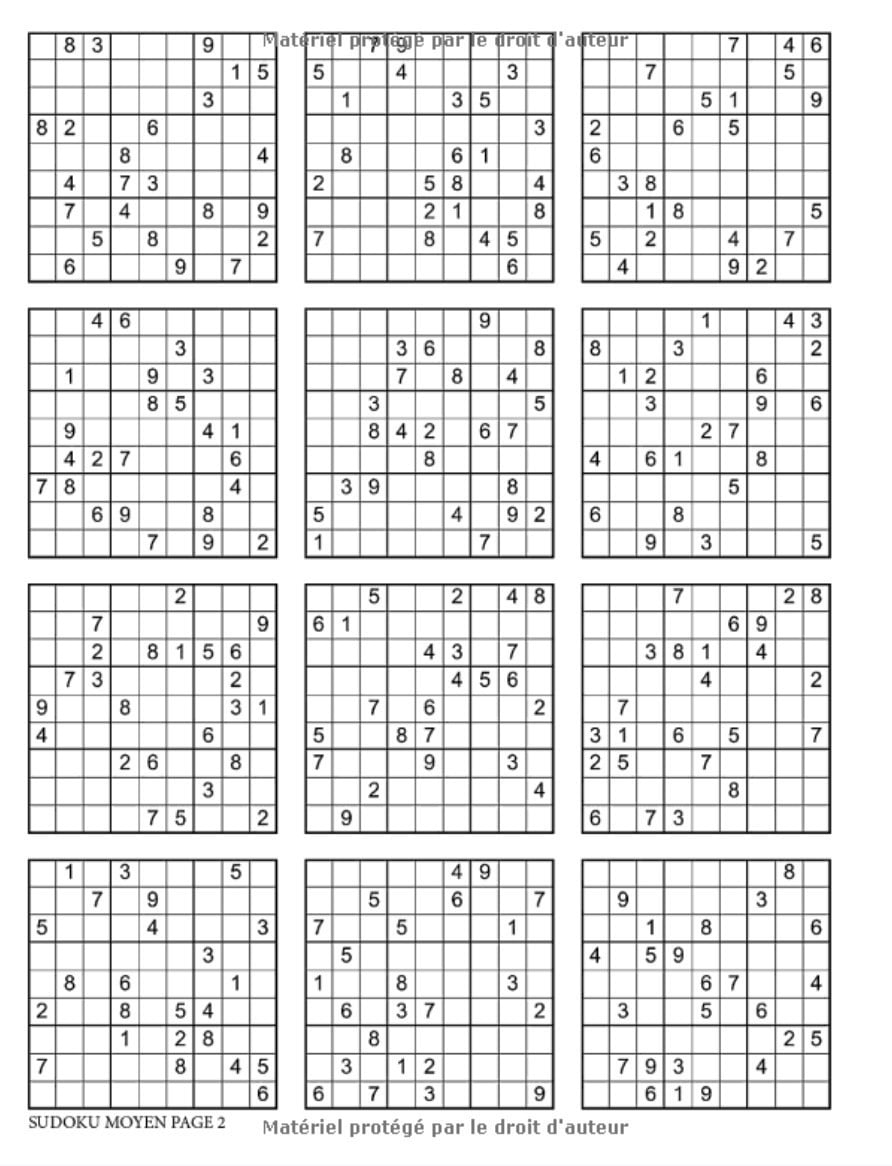 Le Plus Grand Livre De Sudoku Du Monde - 3000 GRILLES : Avec Solutions | Niveau : moyen - difficile - diabolique / 379 pages Format 21,5 x 28 cm