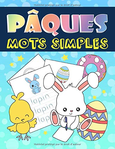 Livre activité Paques - Adorable cahier d'activités pour les enfants âgés de 3 à 10 ans - 96 pages Format A4