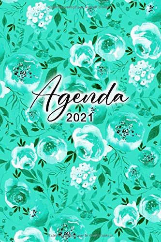 Agenda 2021 : Semainier Agenda Mensuel - de Janvier 2021 à Décembre 2021 - Planificateur Semainier ( Journalier, Hebdomadaire) - 140 pages Format 15 x 22 cm