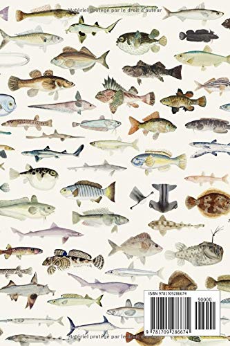 Carnet de pêche : Carnet pour pêcheur | Notez et conservez les informations importantes lors de vos séances de pêche | Format 15,24 x 22,86 cm - 100 pages