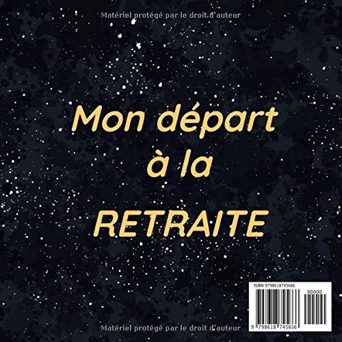 Une légende part à la retraite : Un livre d'or pour immortaliser le départ à la retraite | Format 20,96 x 20,96 cm -100 pages