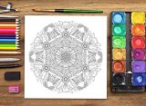 Mandalas : Livre De Coloriage Pour Adultes - 106 pages Format 21,5 x 21,5 cm