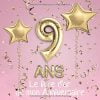 9 ans Le livre d'or de mon Anniversaire : Un livre d'or pour le 9e anniversaire - 100 pages pour les félicitations écrites - 21 x 21 cm