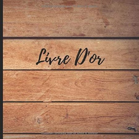 Livre d'or Mariage, Personnalisé, Mariage, Arbre - Pour hôtel et réception - Appartement de vacances - 100 pages Format 21 x 21 cm