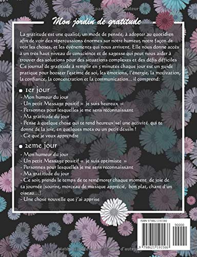 Mon Journal Gratitude : Carnet de Reconnaissance pour enfants I Boostez votre estime en 5 minutes Grâce à ce rituel bien-être I 120 pages Format 18 x 25 cm
