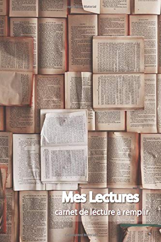 Mes Lectures Carnet de Lecture à Remplir : Format 15 x 22 cm | 120Pages