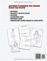 Apprendre à dessiner des mangas : Livre de dessin manga étape par étape pour les enfants et adultes - 155 pages Format 21,5 x 28 cm