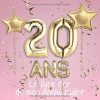 20 ans Le livre d'or de mon Anniversaire : Un livre d'or de la fête du 20e anniversaire - 100 pages Format 21x21 cm