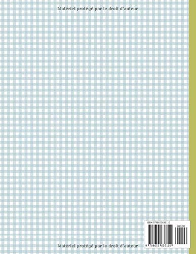 Mon carnet de recettes de produits cosmétiques et ménager - Cahier pour noter ses recettes de produits ménagers et cosmétiques fabriqués maison écologique et économique - 100 pages Format A4