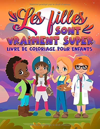 Livre de coloriage pour enfants - 46 pages à colorier avec des phrases motivantes et inspirantes - 3 / 10 ans - 96 pages Format A4