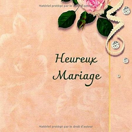 LIVRE D'OR MARIAGE - 51 pages Format 21,5 x 21,5 cm