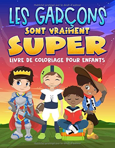 Livre de coloriage pour enfants : 34 pages à colorier avec des phrases motivantes et inspirantes pour les jeunes de 3 à 10 ans - 72 pages Format A4