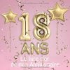 18 ans Le livre d'or de mon Anniversaire : Un livre d'or de la fête du 18e anniversaire - 100 pages - Format 21 x 21 cm