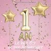 1 an Le livre d'or de mon Anniversaire : Un livre d'or pour le 1er anniversaire - 100 pages pour les félicitations écrites - 21 x 21 cm