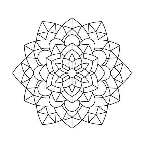 Mandala enfant: Livre de coloriage pour enfants avec des mandalas amusants, faciles et relaxants - 65 pages Format 21,5 x 21,5 cm