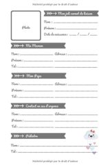 CARNET LIAISON NOUNOU - cahier de transmissions nounou parents pour faciliter la communication au quotidien - 100 pages - Format 15 x 22 cm