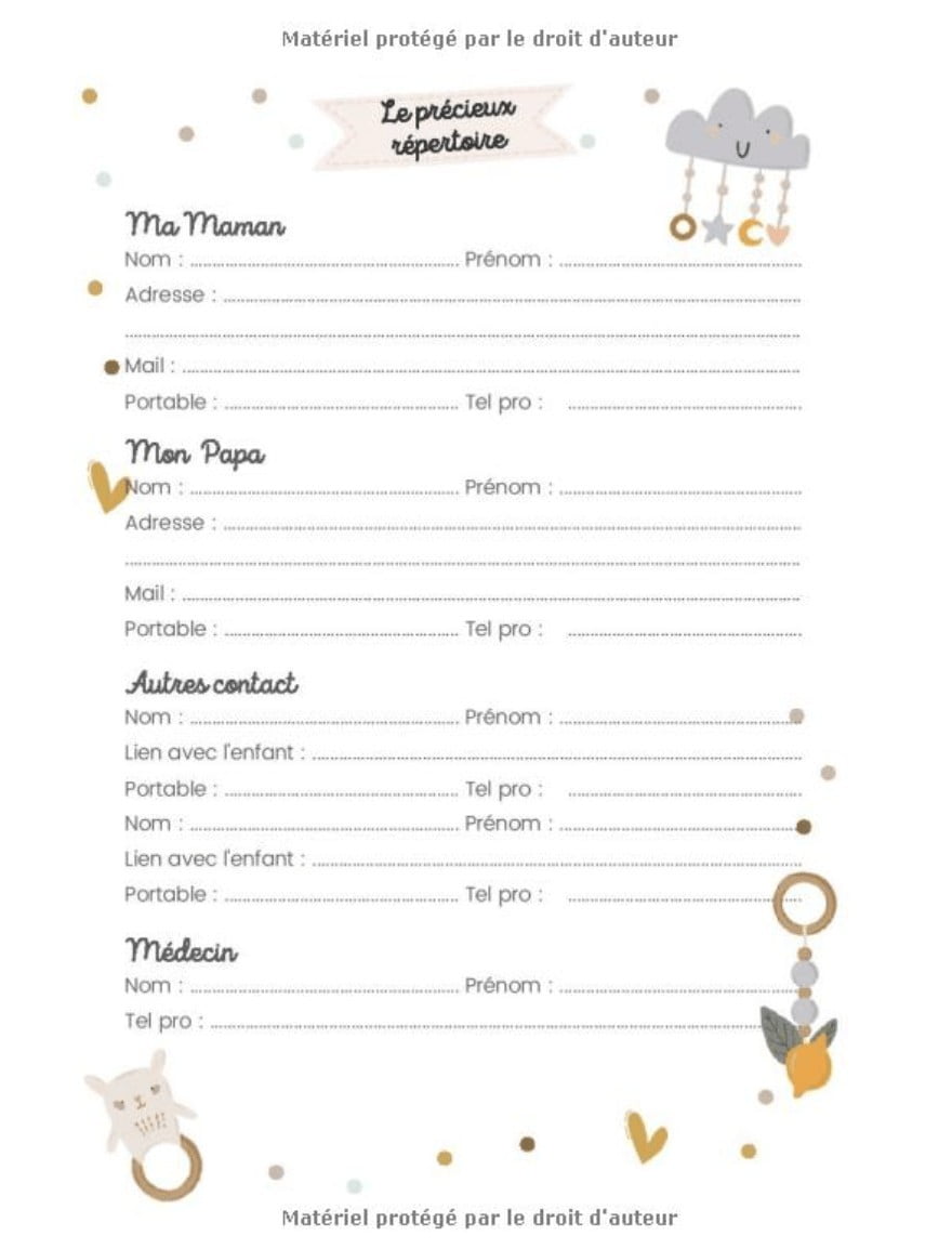 CAHIER DE LIAISON PARENT - ASSISTANT(E)-MATERNEL(LE) - CRECHE - MAM: 1 AN DE SUIVI : 165 pages Format 17 x 22 cm