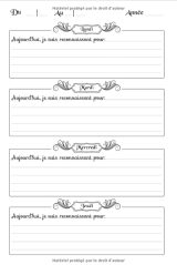 journal de gratitude 52 semaines pour valoriser ses émotions positives : chassez les idée négatives - 106 pages Format 15 x 22 cm