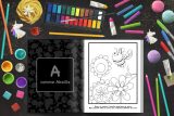 C comme Caca : ABC livre de coloriage pour enfants - livre d'activités à mourir de rire pour apprendre les lettres de l'alphabet - 56 pages Format A4