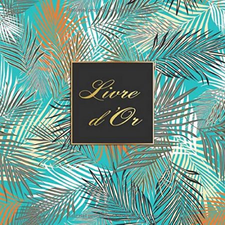 Livre d'Or Mariage, Noce, Pacs, Anniversaire, enterrement vie de jeune fille - 100 Pages à personnaliser | Format 21 x 21 cm.