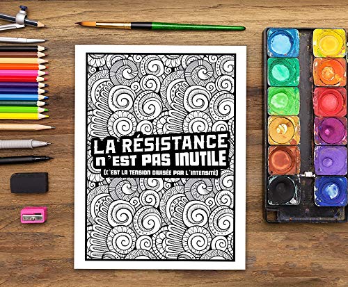 Vie en radiologie : Un livre de coloriage sarcastique pour adultes - pour radiologues, technologues en radiologie, échographistes et dosimétristes - 106 pages Format A4
