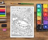 Vie de licorne : Un livre de coloriage drôle sur les licornes - 108 pages Format A4