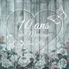 10 ans de Mariage : Un beau livre d'or et album pour 10 ans de Mariage - Le Noces d'étain - 100 pages Format 21x21cm