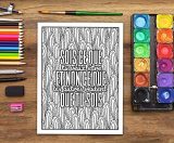 Livre de coloriage décalé pour adultes - 76 pages -cFormat A4