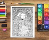 Vie d’assistants juridiques : un livre de coloriage sarcastique pour adultes - 106 pages Format A4