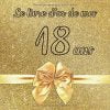 Le livre d'or de mes 18 ans : Un livre d'or de la fête du 18e anniversaire - 100 pages pour les félicitations écrites pour fille, garçon, fils, fille - Format 21 x 21 cm