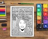 Vie d’assistants juridiques : un livre de coloriage sarcastique pour adultes - 106 pages Format A4