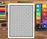 Arts Decoratif : Livre De Coloriage Pour Adultes - Motifs art déco - 86 pages Format A4