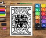 Vie en Réa : Livre de coloriage sarcastique pour adultes : 51 pages drôles pour les docteurs, les infirmières - 104 pages Format A4
