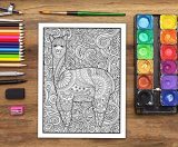 Nature Sauvage : Livre De Coloriage Pour Adultes - 82 pages Format A4