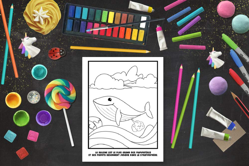 Livre de coloriage pour enfants: Un cahier d'activités pour apprendre les lettres de l'alphabet et s'amuser avec les animaux péteurs - 56 pages Format A4
