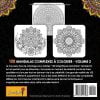 100 Magnifiques Mandalas : Livre de Coloriage pour Adultes (Volume 2) - 213 pages Format 21,5 x 21,5 cm
