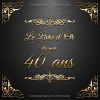 Le Livre d'Or de mes 40 ans : Un livre d'or de la fête du 40e anniversaire - 100 pages Format 21 x 21 cm