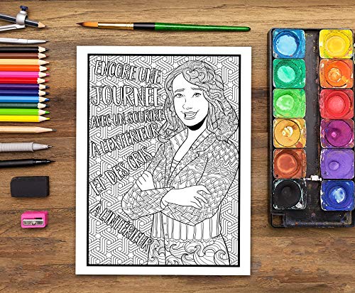 Vie d’assistants sociaux : Un livre de coloriage sarcastique pour adultes: Un livre anti-stress pour les étudiants en assistance de service social et en carrières sociales - 108 pages Format A4