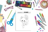 Apprenons à découper : pour enfants : cahier d'activités : Un livre d'exercices drôle rempli d'adorables animaux pour apprendre aux tout-petits à manipuler les ciseaux, à coller et à colorier - 104 pages Format 21,5 x 28 cm