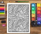 Gribouillages : Livre De Coloriage Pour Adultes - 66 pages Format A4