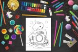 L'océan : Livre d'activités pour enfants - cahier d'exercices amusant pour les petits âgés de 3 à 10 ans - 100 pages Format A4
