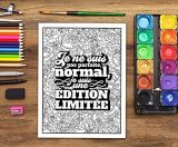 Livre de coloriage décalé pour adultes - 76 pages -cFormat A4