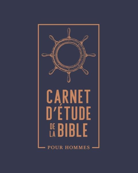 Carnet d’étude de la Bible Pour hommes : Un livret pour y inscrire les remarques que t’inspire l’étude de la Bible, y noter des versets bibliques ou y rédiger tes pensées - 108 Pages Format 20x25 cm
