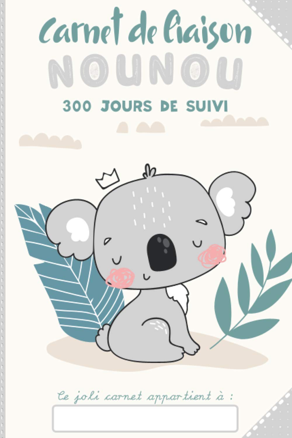 CARNET DE LIAISON NOUNOU : 300 Jours de Suivi à Remplir | Idéal pour Assistante Maternelle et Parents | Date, Arrivée/Départ, Sieste, Change, Selle, Bain, Humeur - 169 pages Format 15 x 22 cm