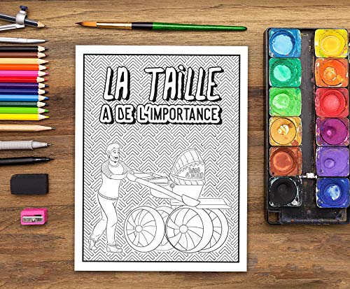 Vie de papa : Un livre de coloriage pour homme viril - 88 pages Format A4