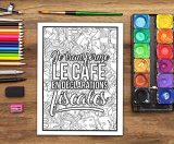 Vie de comptable : Livre de coloriage sarcastique pour adultes, anti-stress pour comptables, conseillers fiscaux et experts comptables - 106 pages Format A4