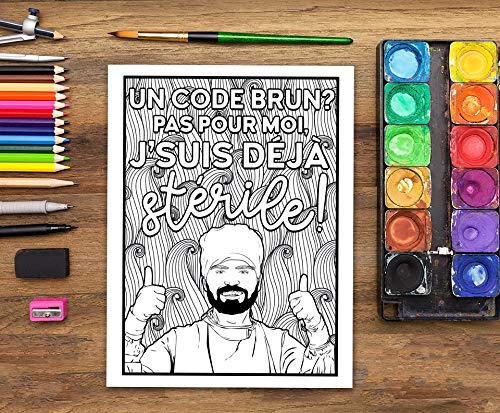 Vie d’infirmier de bloc : un livre de coloriage sarcastique pour adultes: Un livre anti-stress drôle et original pour les infirmiers de bloc et les aides opératoires - 102 pages Format A4