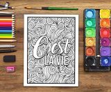 Vie aux RH : Un livre de coloriage sarcastique pour adultes : 50 pages à colorier drôles pour les employés des Ressources Humaines pour se détendre et se soulager du stress - 104 pages Format A4