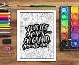 Livre de coloriage pour filles : 37 pages à colorier pour enfants de 8 à 13 ans - 78 pages Format A4