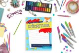 Mon premier cahier d'écriture : cahier de lignes vierges pour enfants : 3 ans et + (108 pages Format 21,5 x 28 cm)